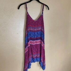 Forever 21 Floral Rayon Tank Dress Size M